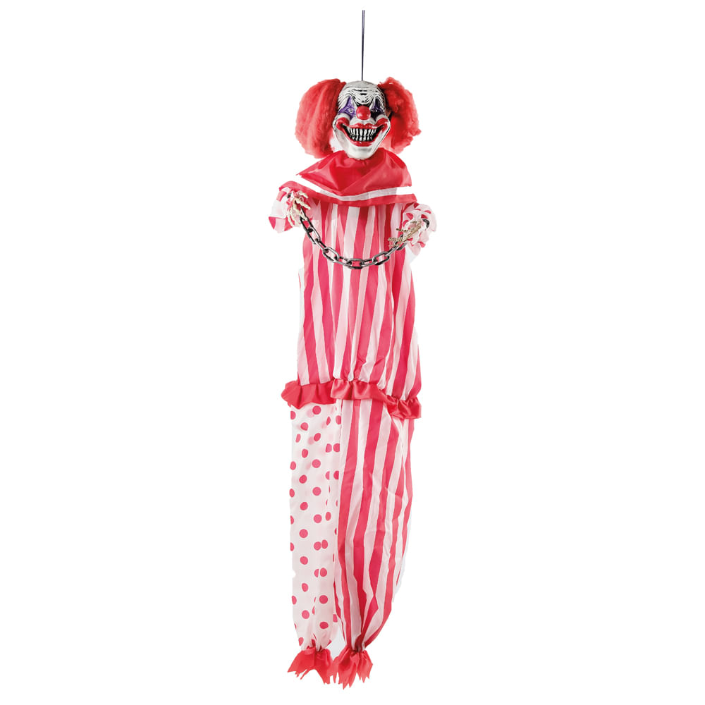 Palhaço Max Decorativo de Halloween Cromus